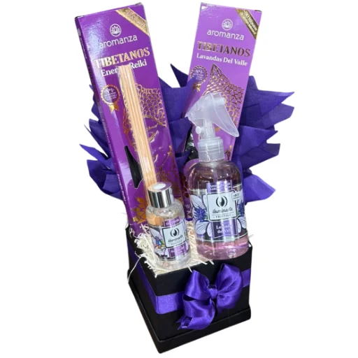 Box de sahumerios y aroma violeta